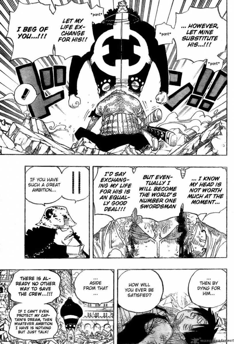 One Piece Chapter 485 - Page 11 in English