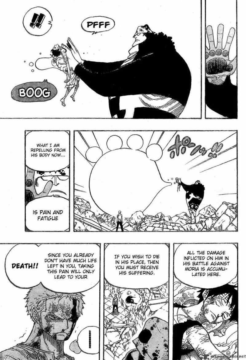 One Piece Chapter 485 - Page 15 in English