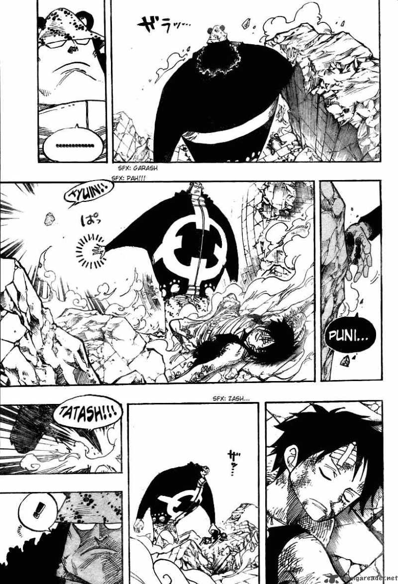 One Piece Chapter 485 - Page 5 in English