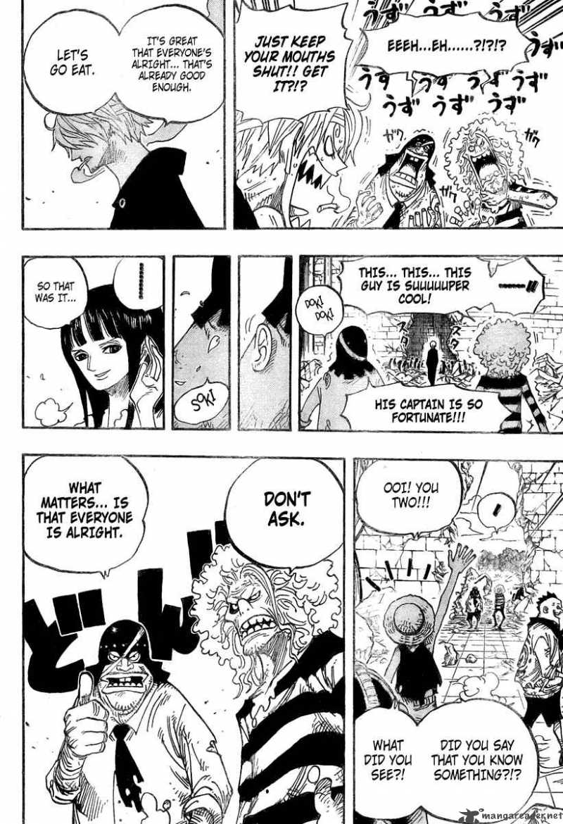 One Piece Chapter 486 - Page 10 in English