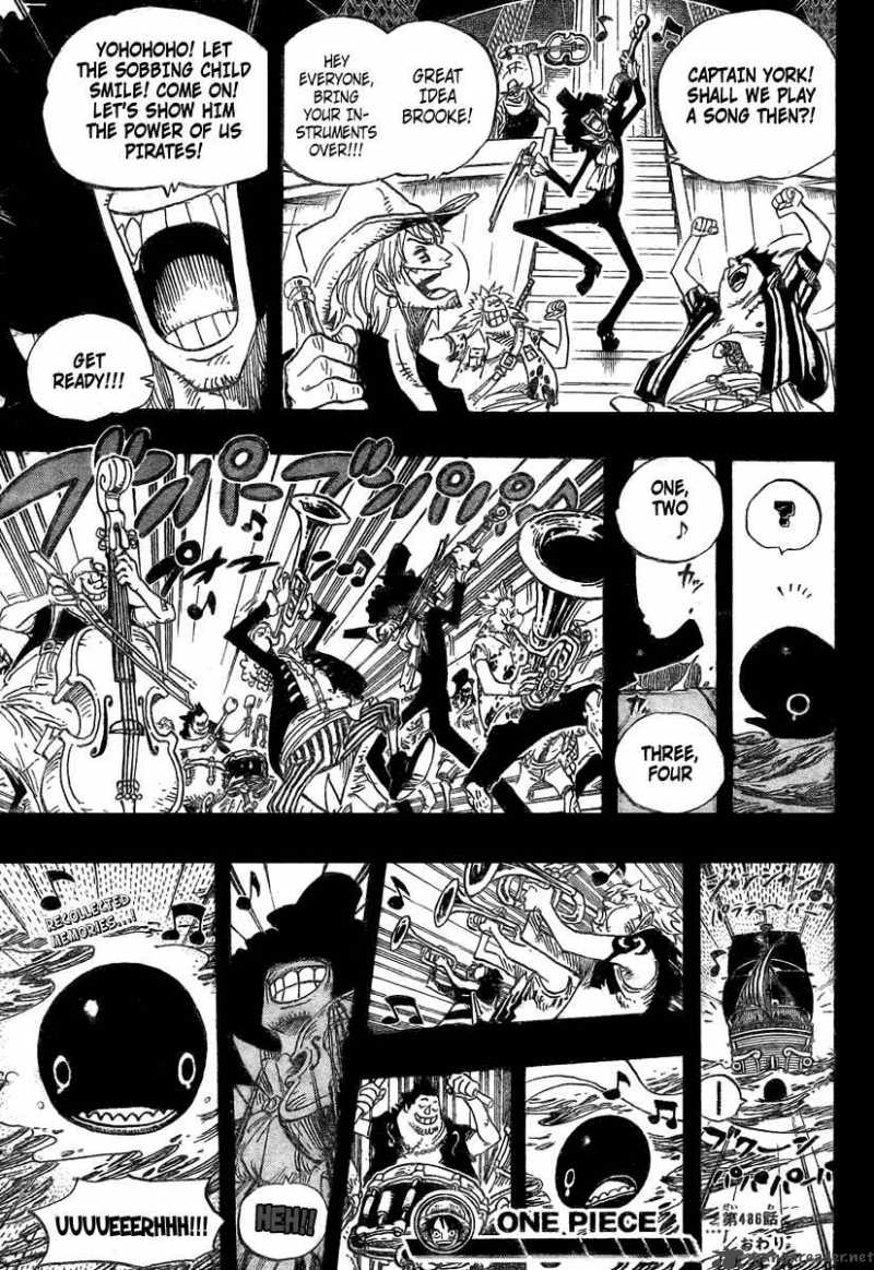 One Piece Chapter 486 - Page 19 in English
