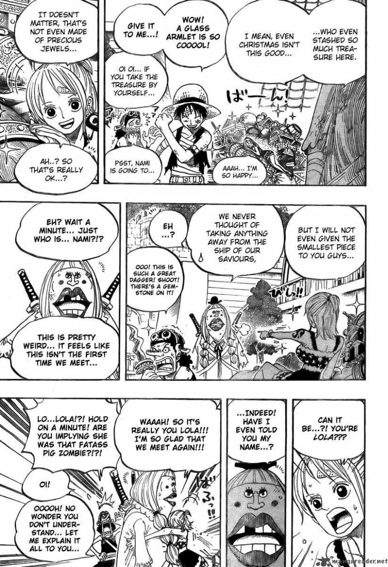 One Piece Chapter 486 - Page 5 in English