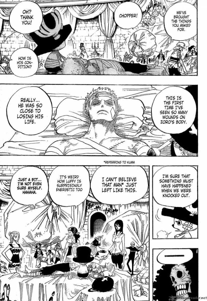 One Piece Chapter 486 - Page 7 in English