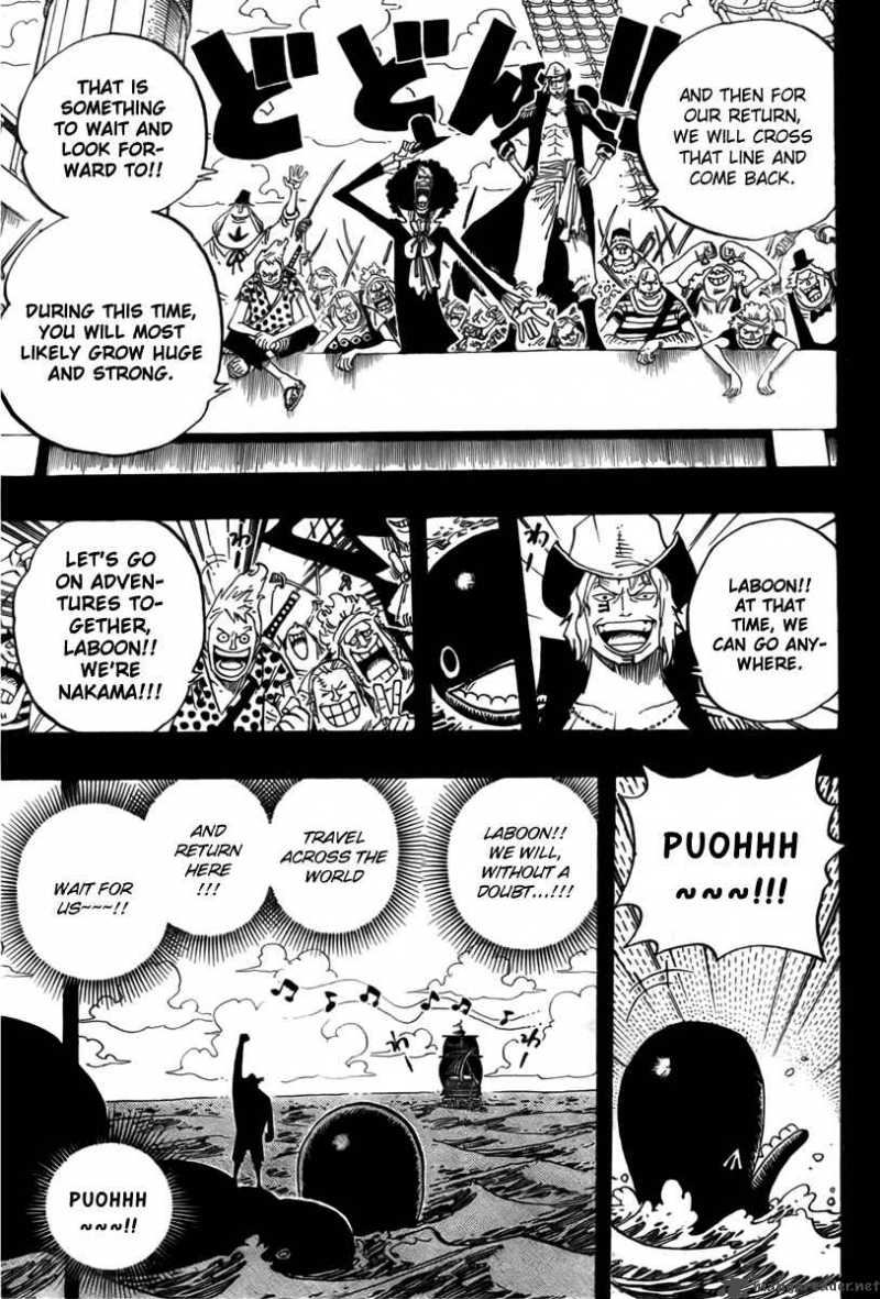 One Piece Chapter 487 - Page 11 in English
