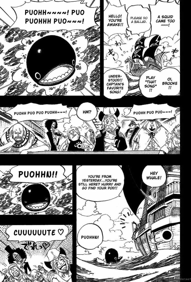 One Piece Chapter 487 - Page 3 in English