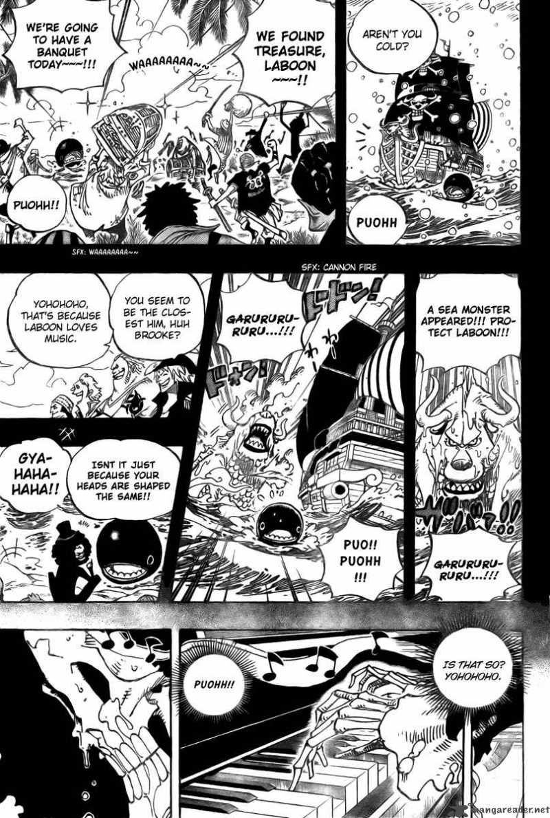 One Piece Chapter 487 - Page 5 in English