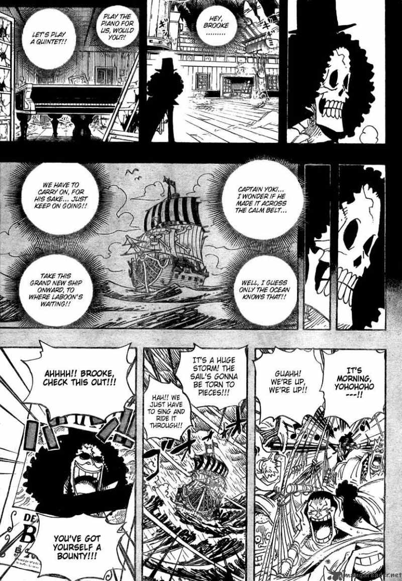 One Piece Chapter 488 - Page 6 in English