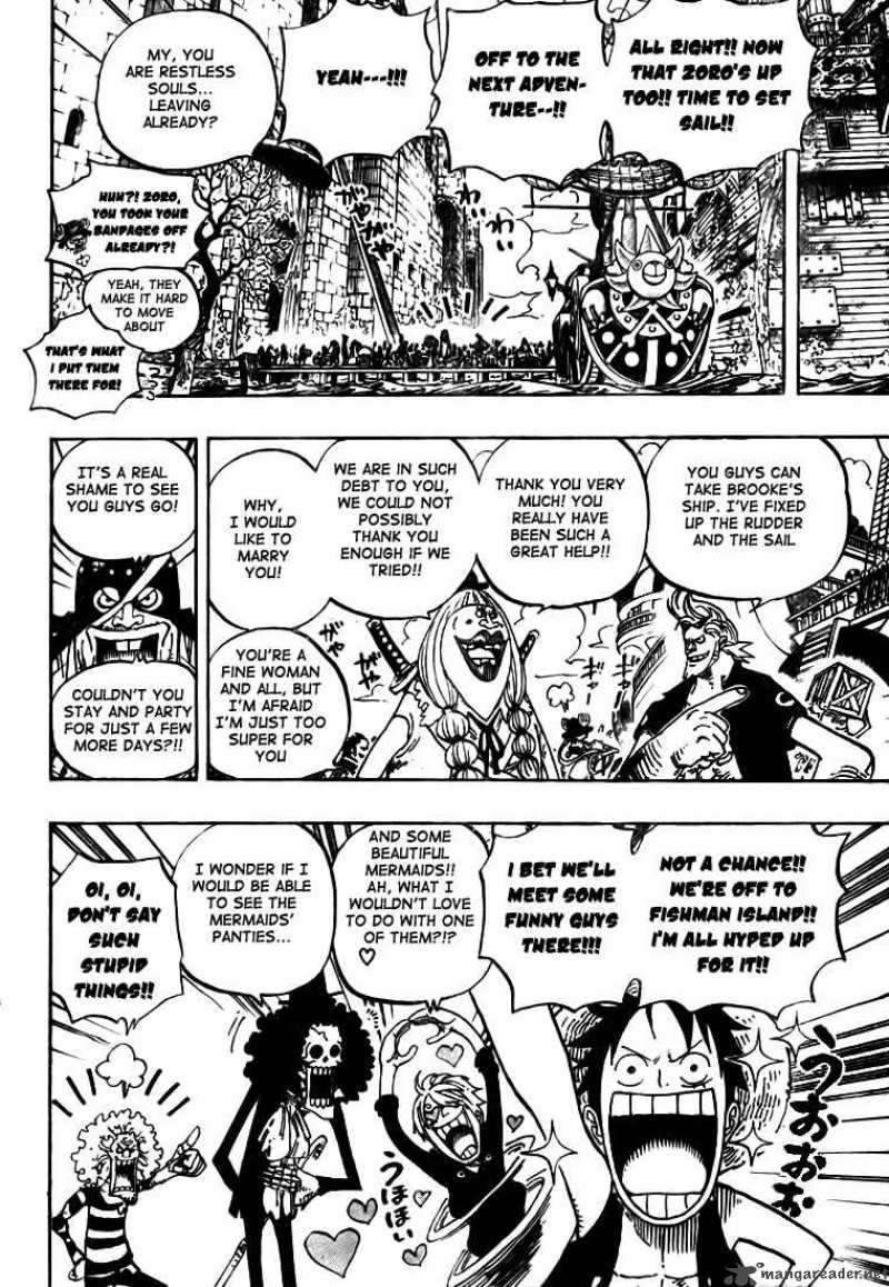 One Piece Chapter 489 - Page 13 in English