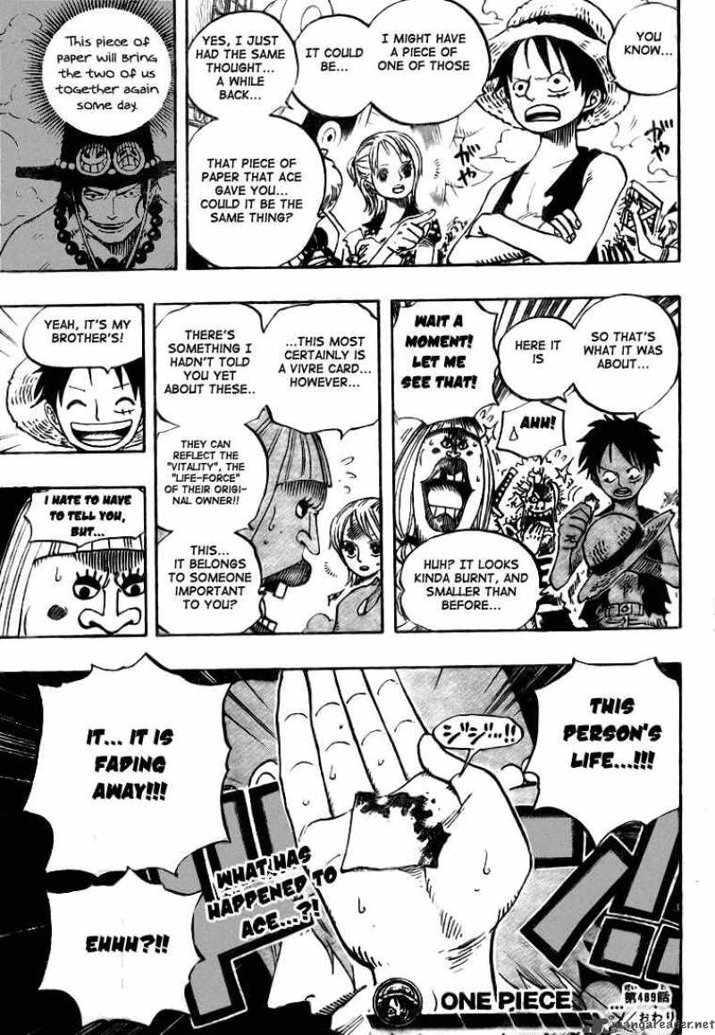 One Piece Chapter 489 - Page 16 in English