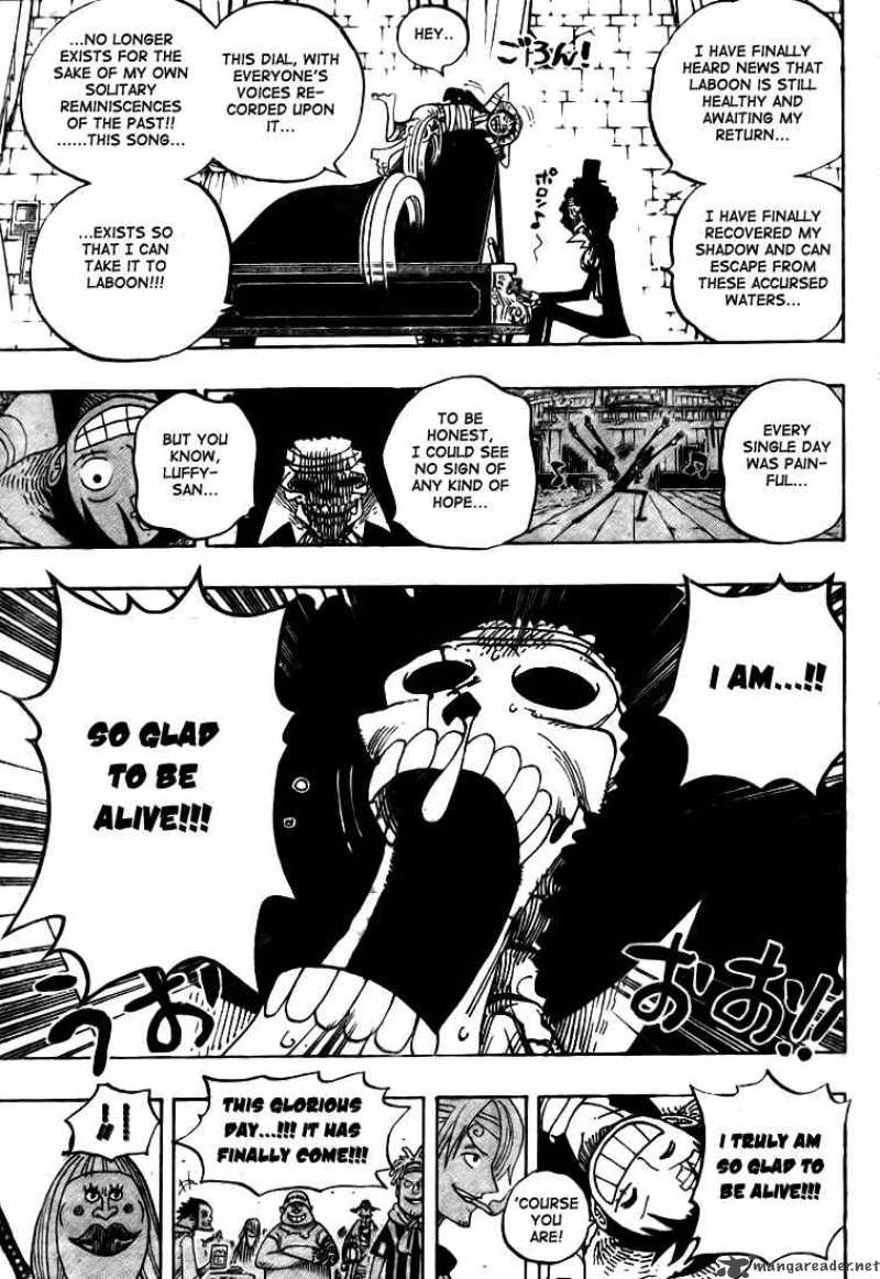 One Piece Chapter 489 - Page 4 in English