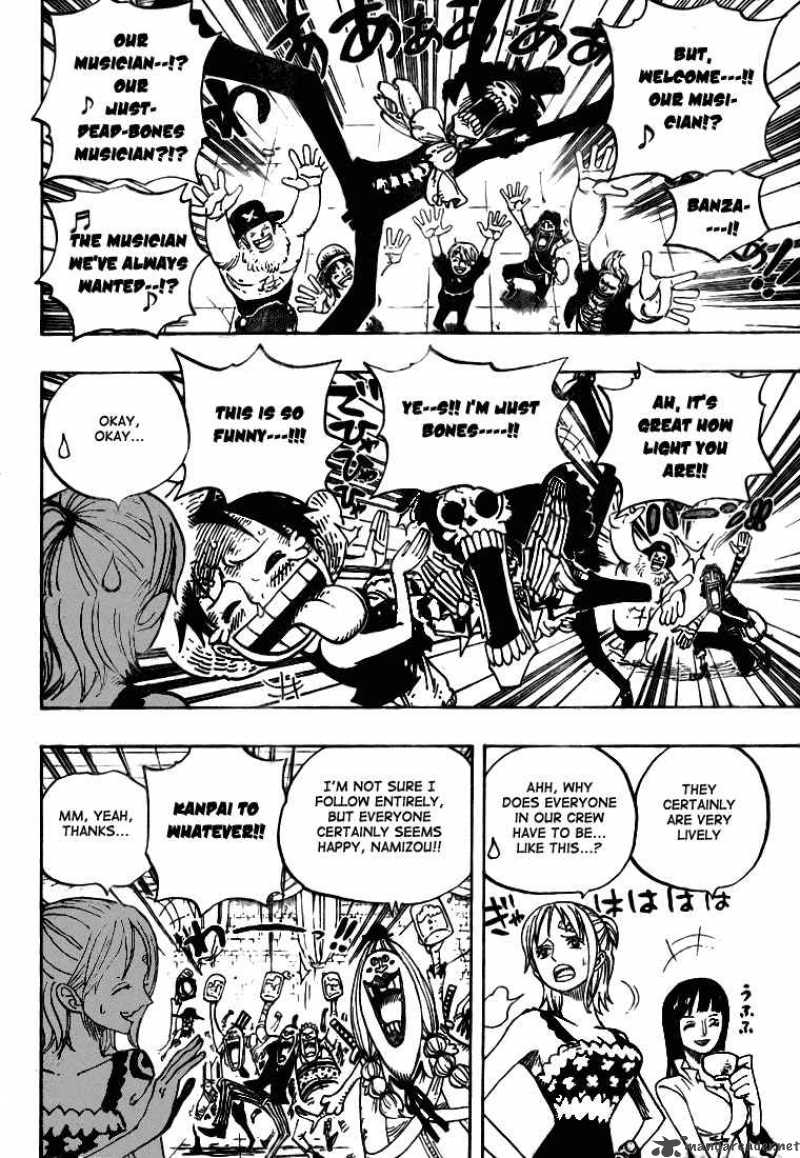 One Piece Chapter 489 - Page 6 in English