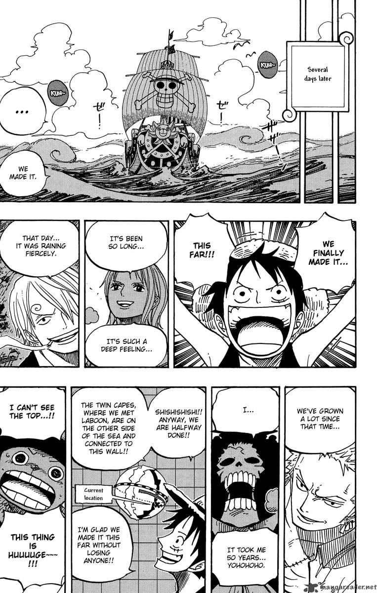 One Piece Chapter 490 - Page 9 in English