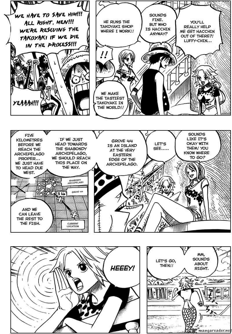 One Piece Chapter 491 - Page 10 in English