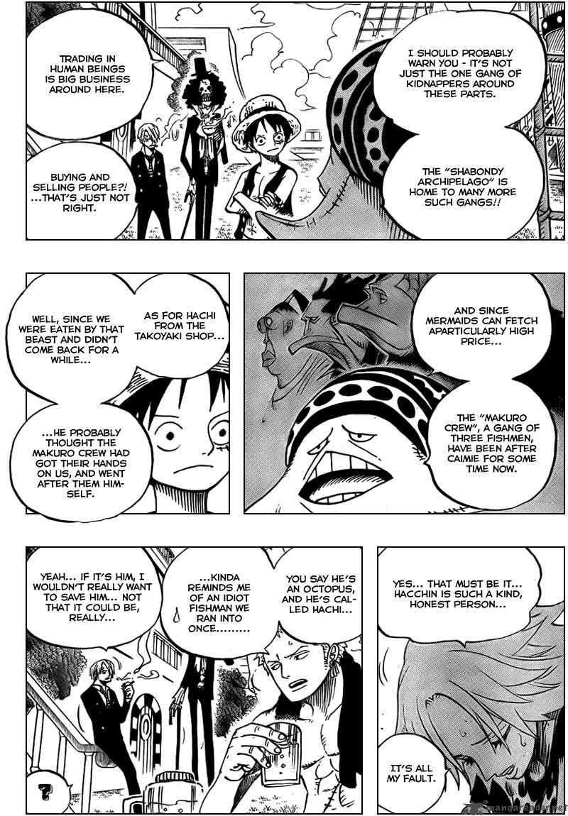 One Piece Chapter 491 - Page 14 in English