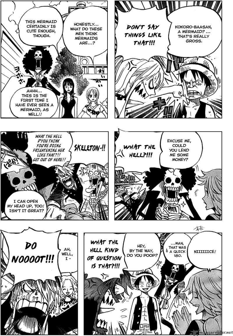 One Piece Chapter 491 - Page 3 in English