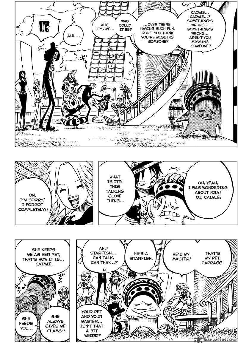 One Piece Chapter 491 - Page 4 in English