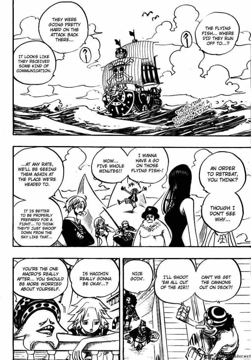 One Piece Chapter 492 - Page 3 in English