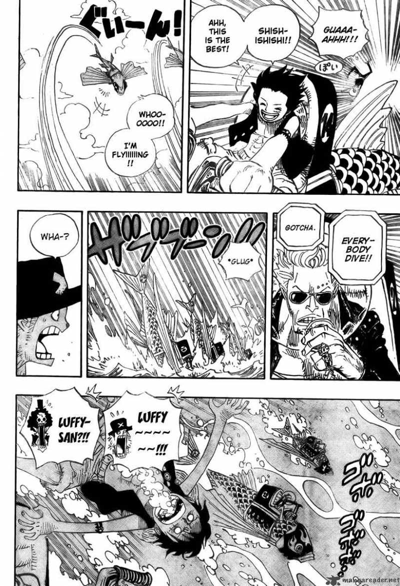 One Piece Chapter 493 - Page 6 in English