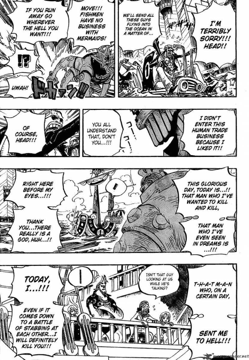 One Piece Chapter 494 - Page 12 in English
