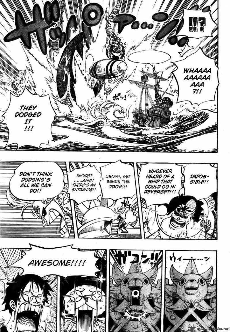 One Piece Chapter 495 - Page 11 in English