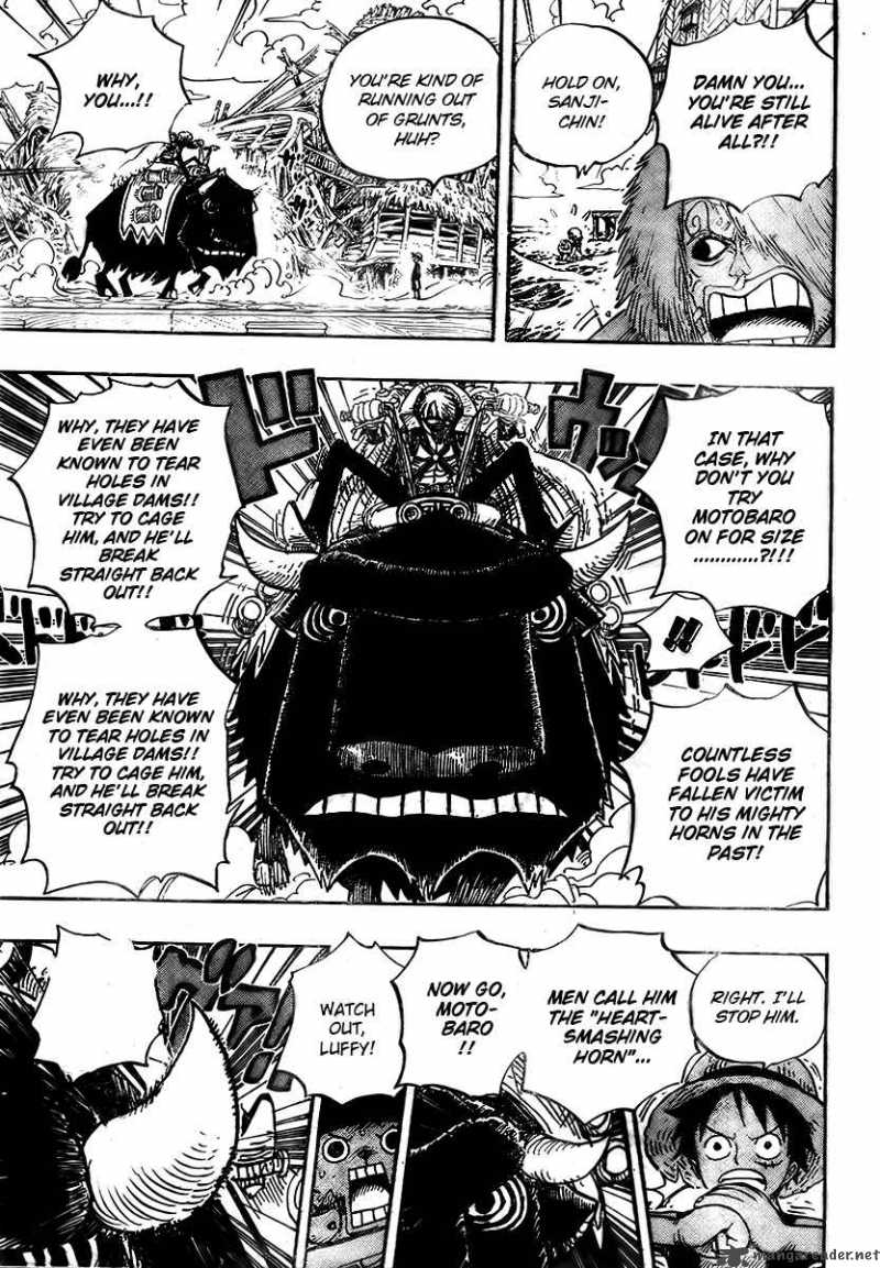 One Piece Chapter 495 - Page 15 in English