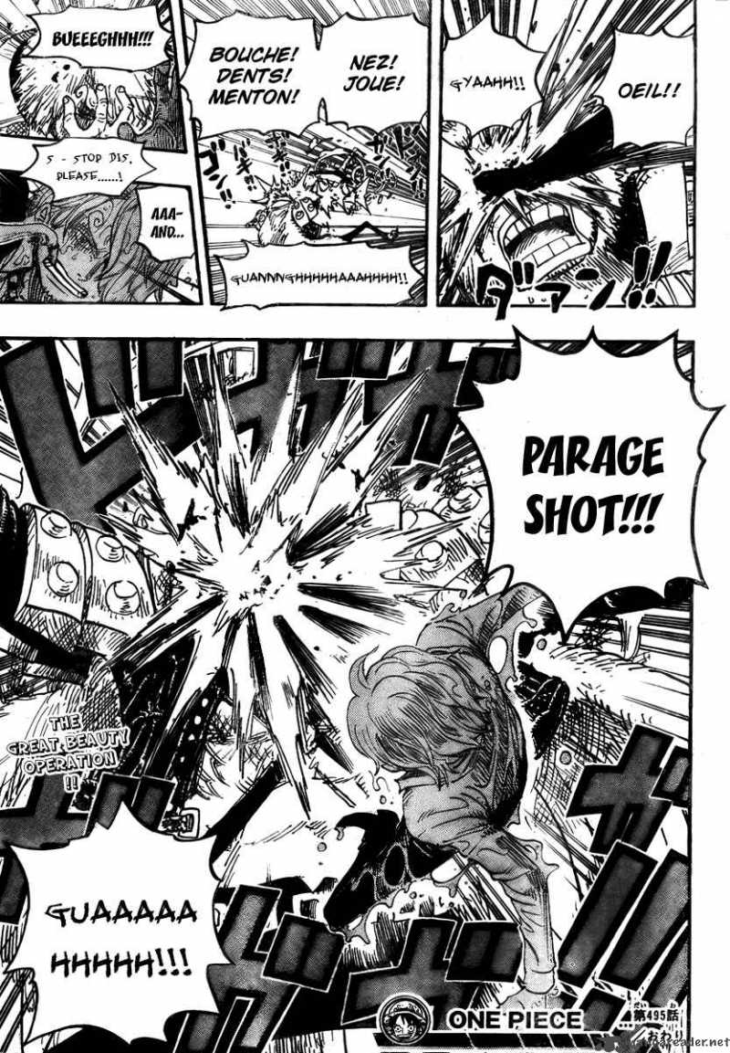 One Piece Chapter 495 - Page 19 in English