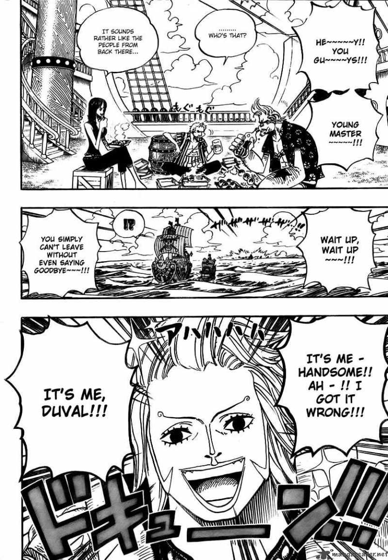 One Piece Chapter 496 - Page 4 in English