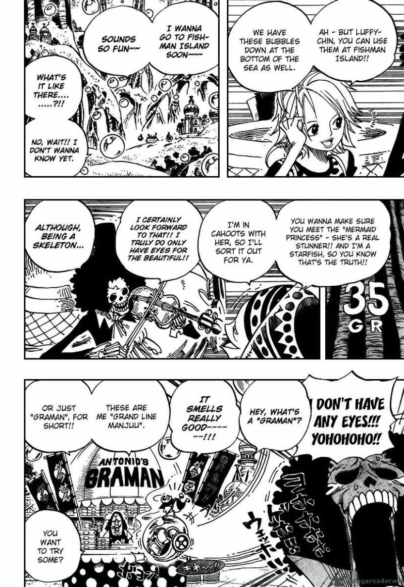 One Piece Chapter 497 - Page 10 in English