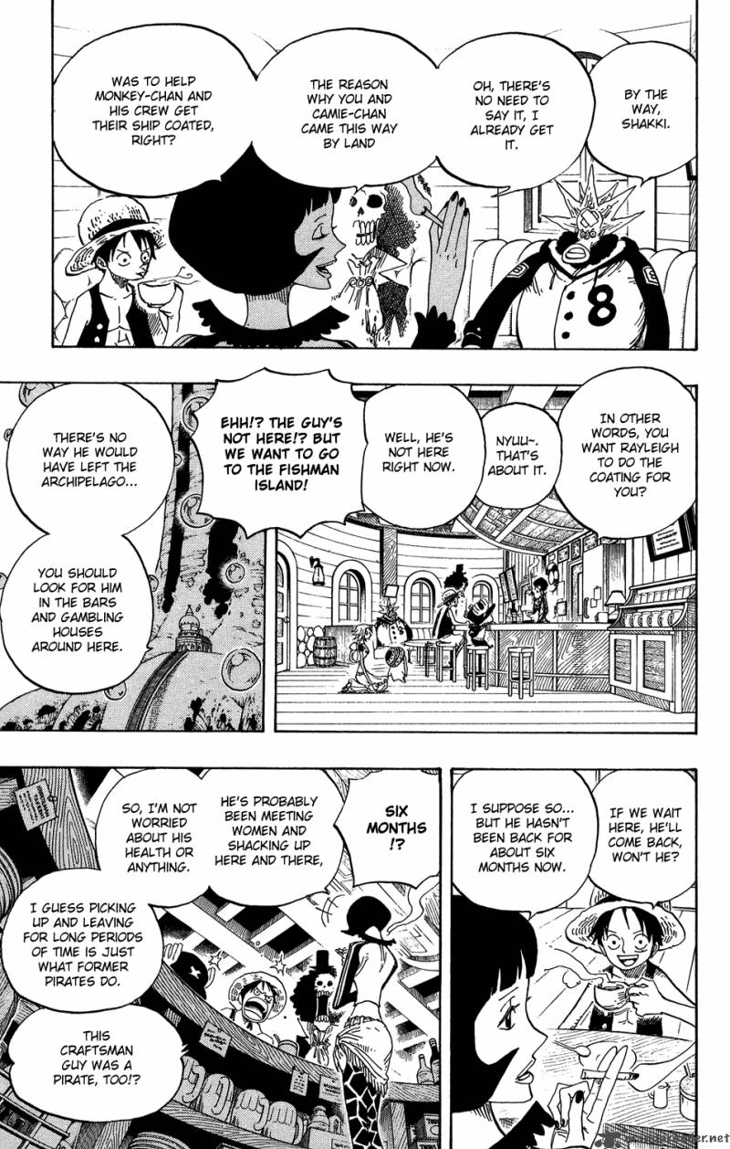 One Piece Chapter 498 - Page 9 in English