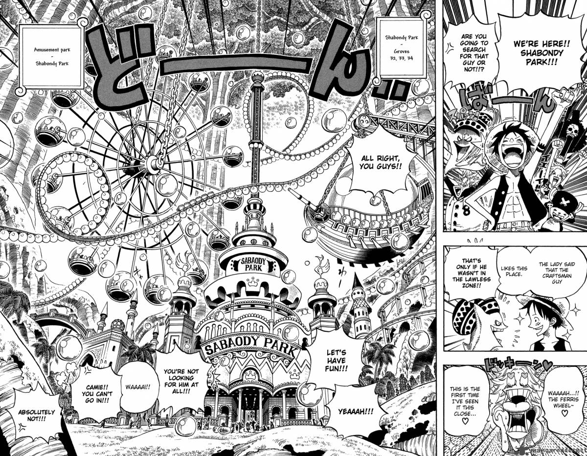 One Piece Chapter 499 - Page 4 in English