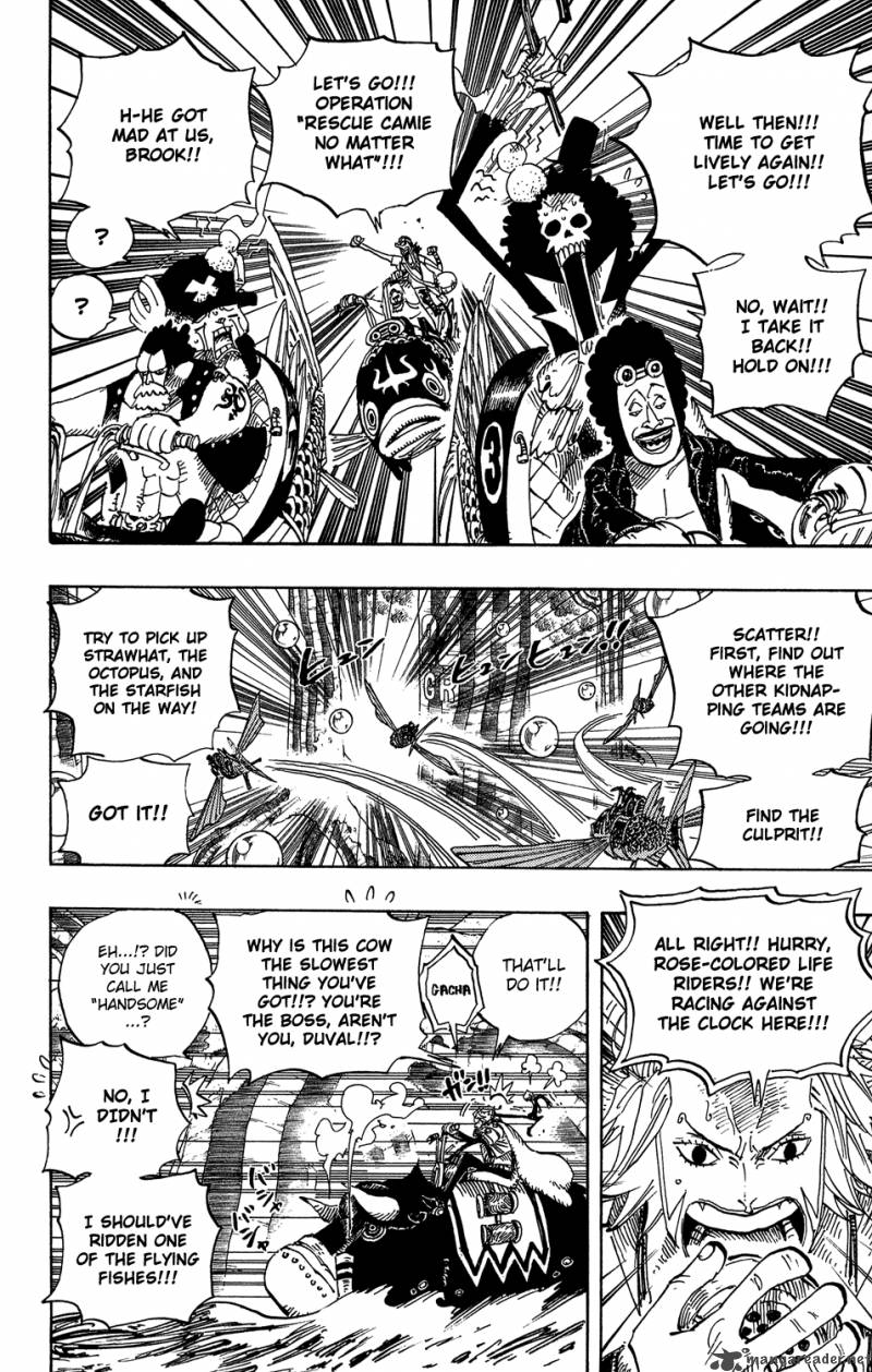One Piece Chapter 500 - Page 6 in English