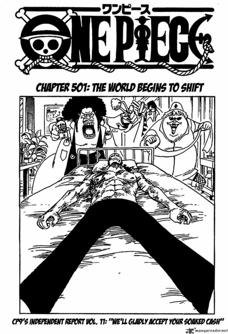 One Piece Chapter 501 - Page 3 in English