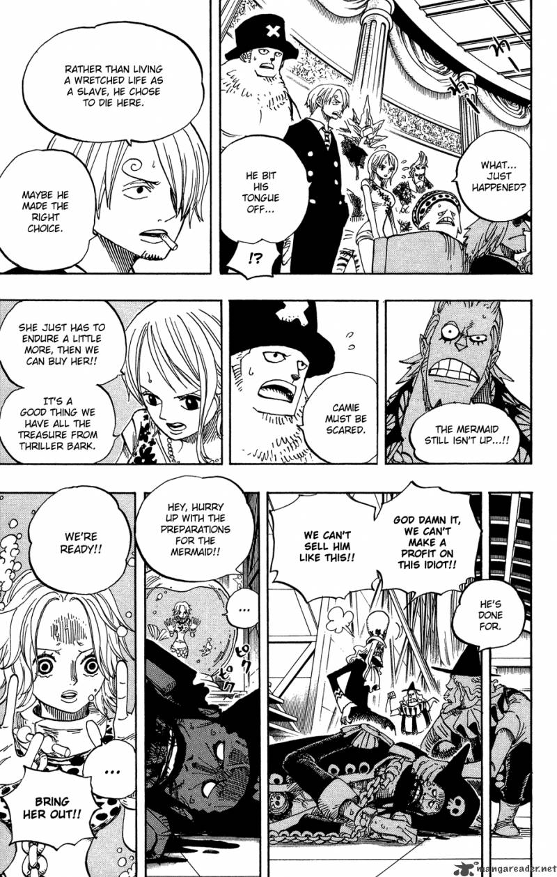 One Piece Chapter 502 - Page 5 in English