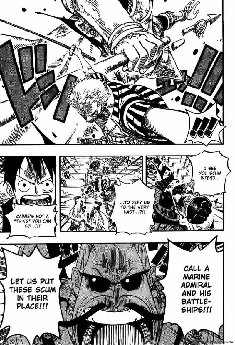 One Piece Chapter 503 - Page 8 in English