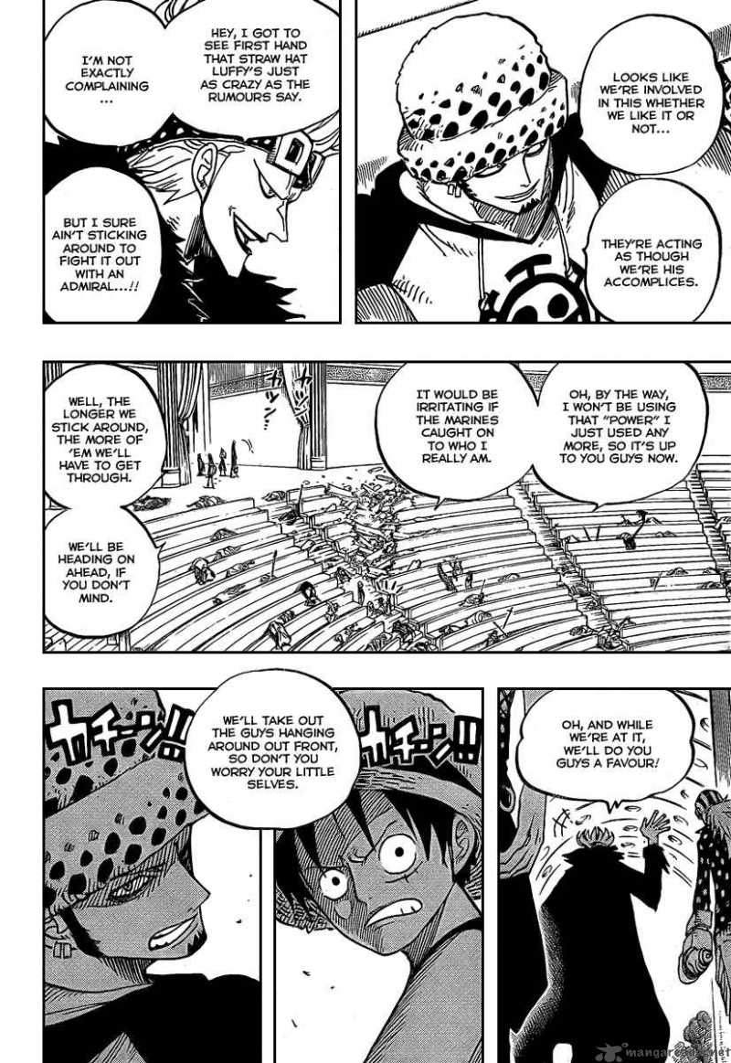 One Piece Chapter 504 - Page 14 in English