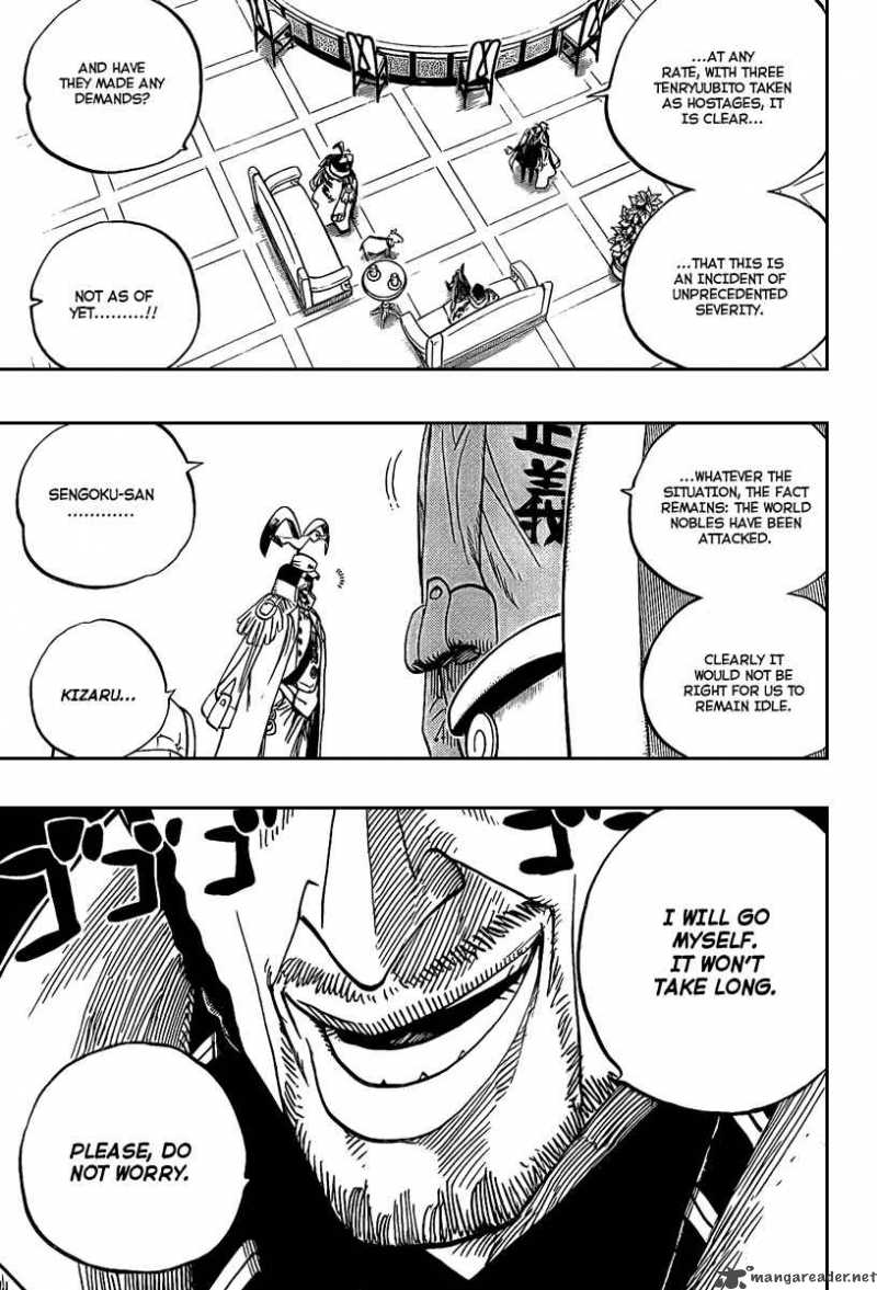One Piece Chapter 504 - Page 5 in English