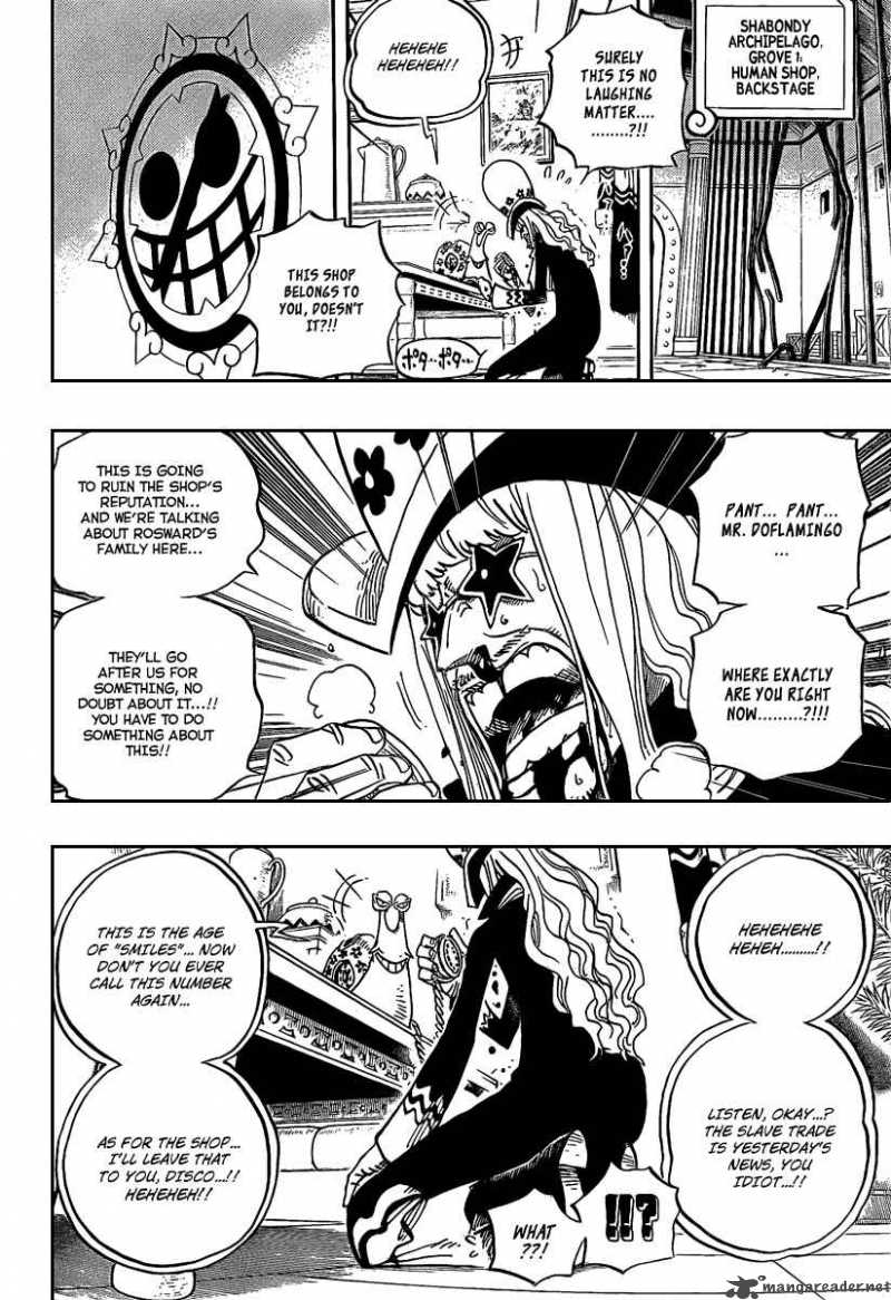 One Piece Chapter 504 - Page 6 in English