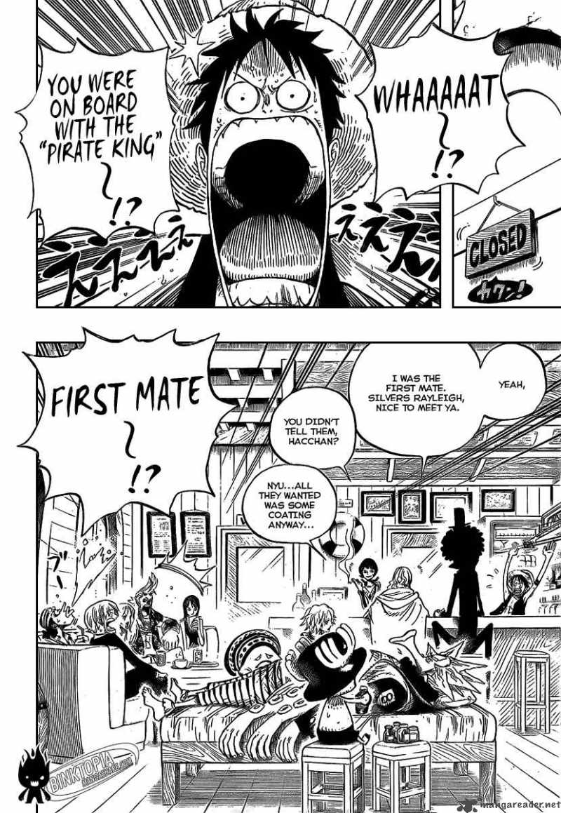One Piece Chapter 506 - Page 8 in English