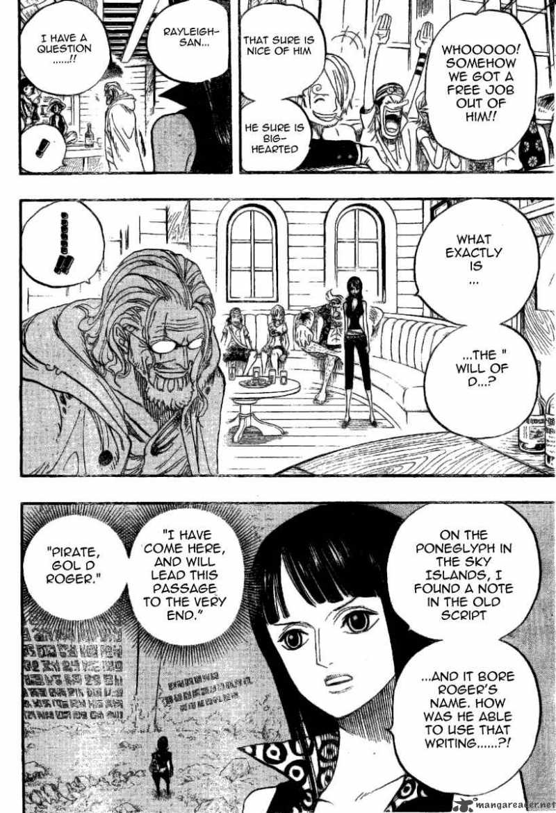 One Piece Chapter 507 - Page 4 in English