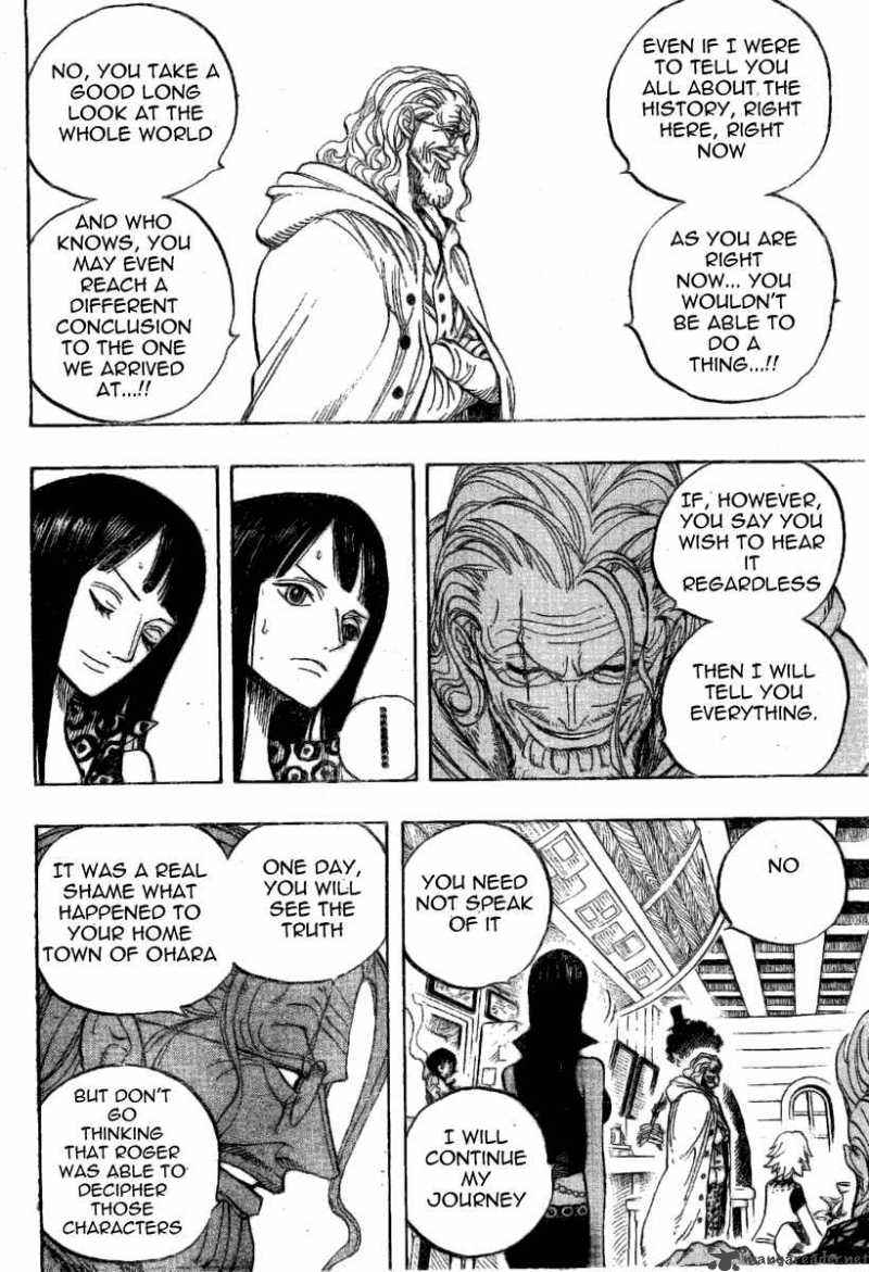One Piece Chapter 507 - Page 6 in English