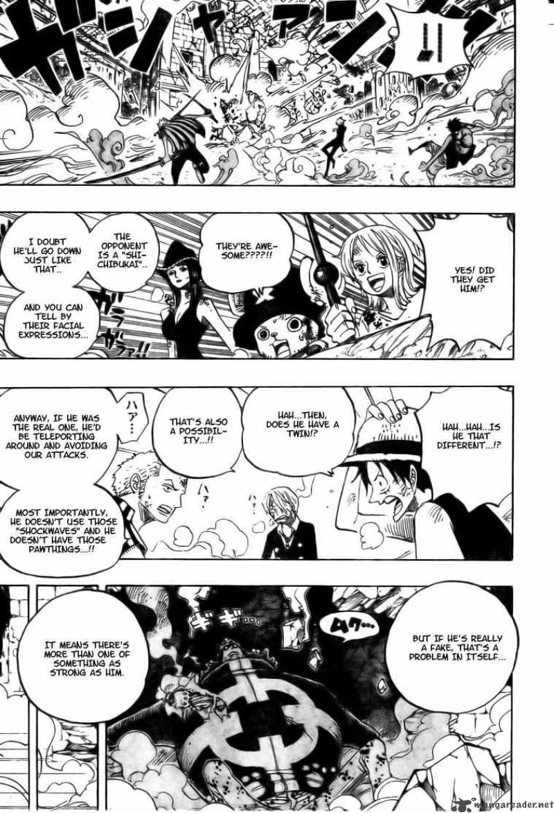 One Piece Chapter 509 - Page 5 in English