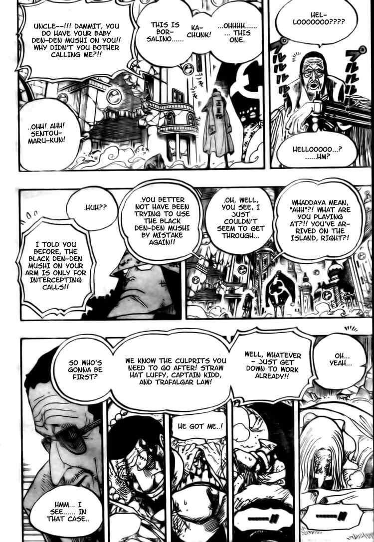 One Piece Chapter 510 - Page 8 in English