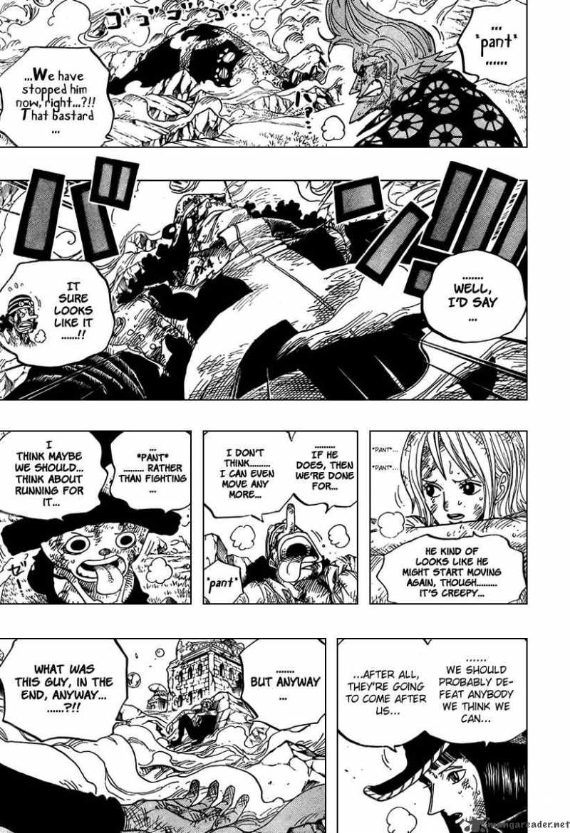 One Piece Chapter 511 - Page 4 in English