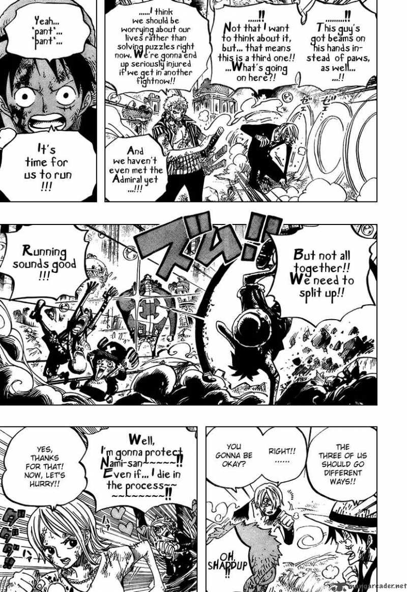 One Piece Chapter 511 - Page 9 in English