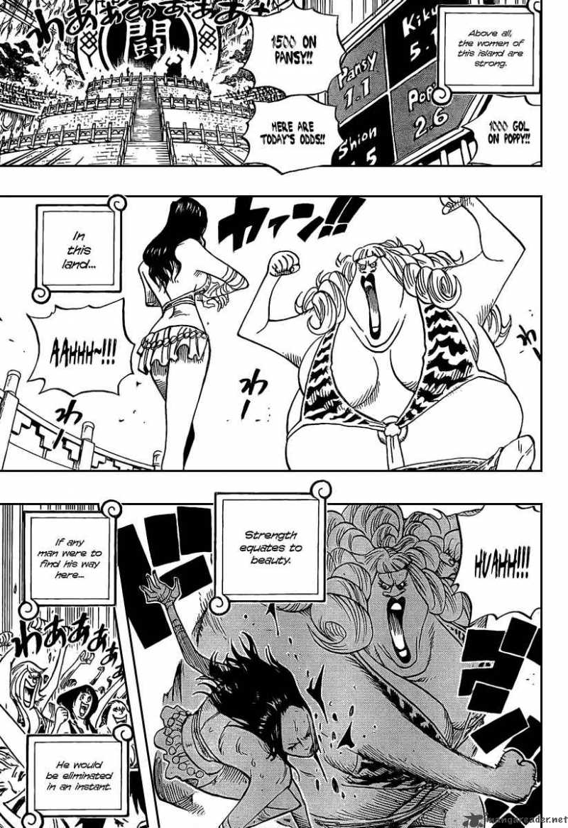 One Piece Chapter 515 - Page 4 in English
