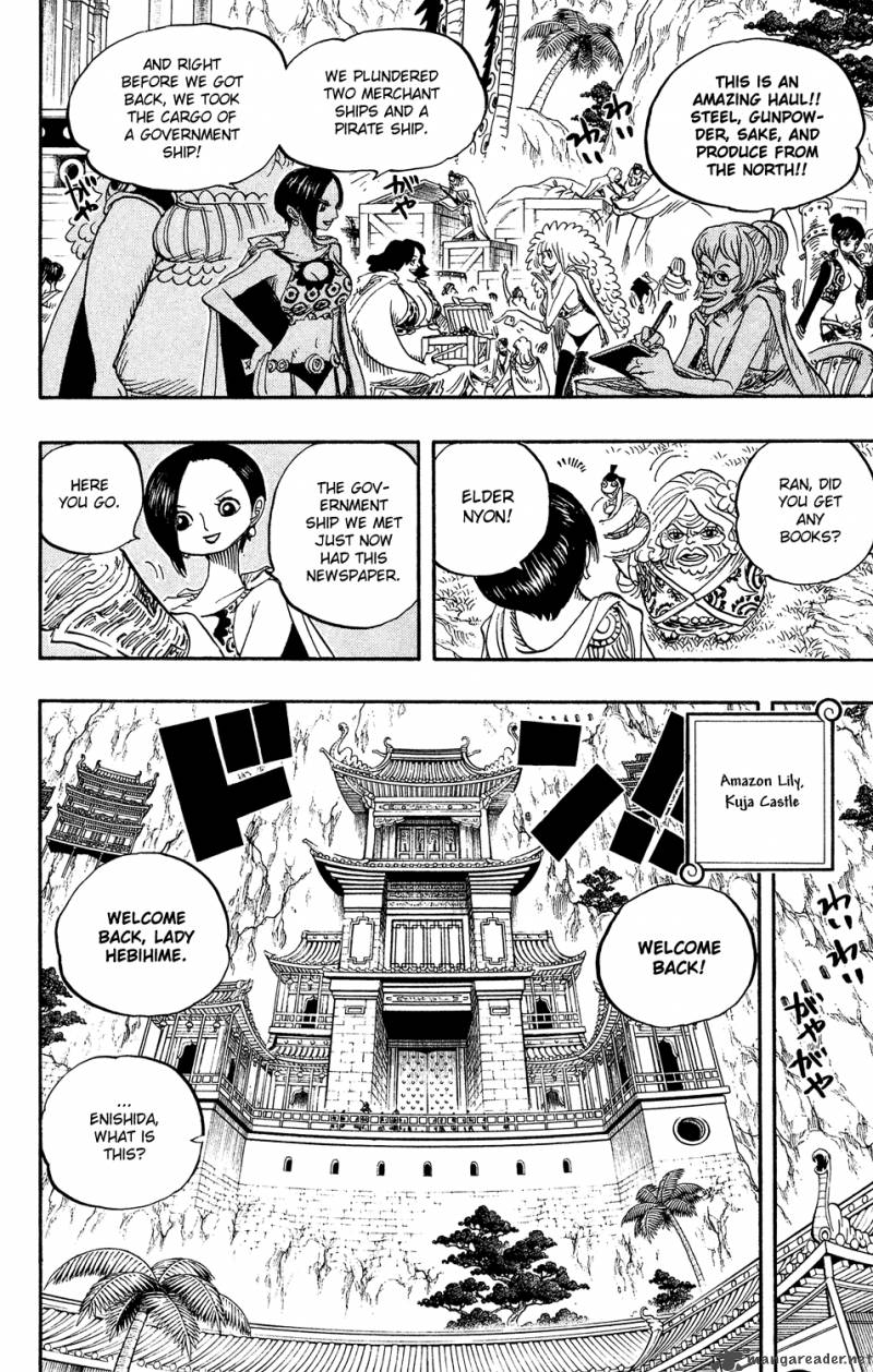 One Piece Chapter 517 - Page 4 in English
