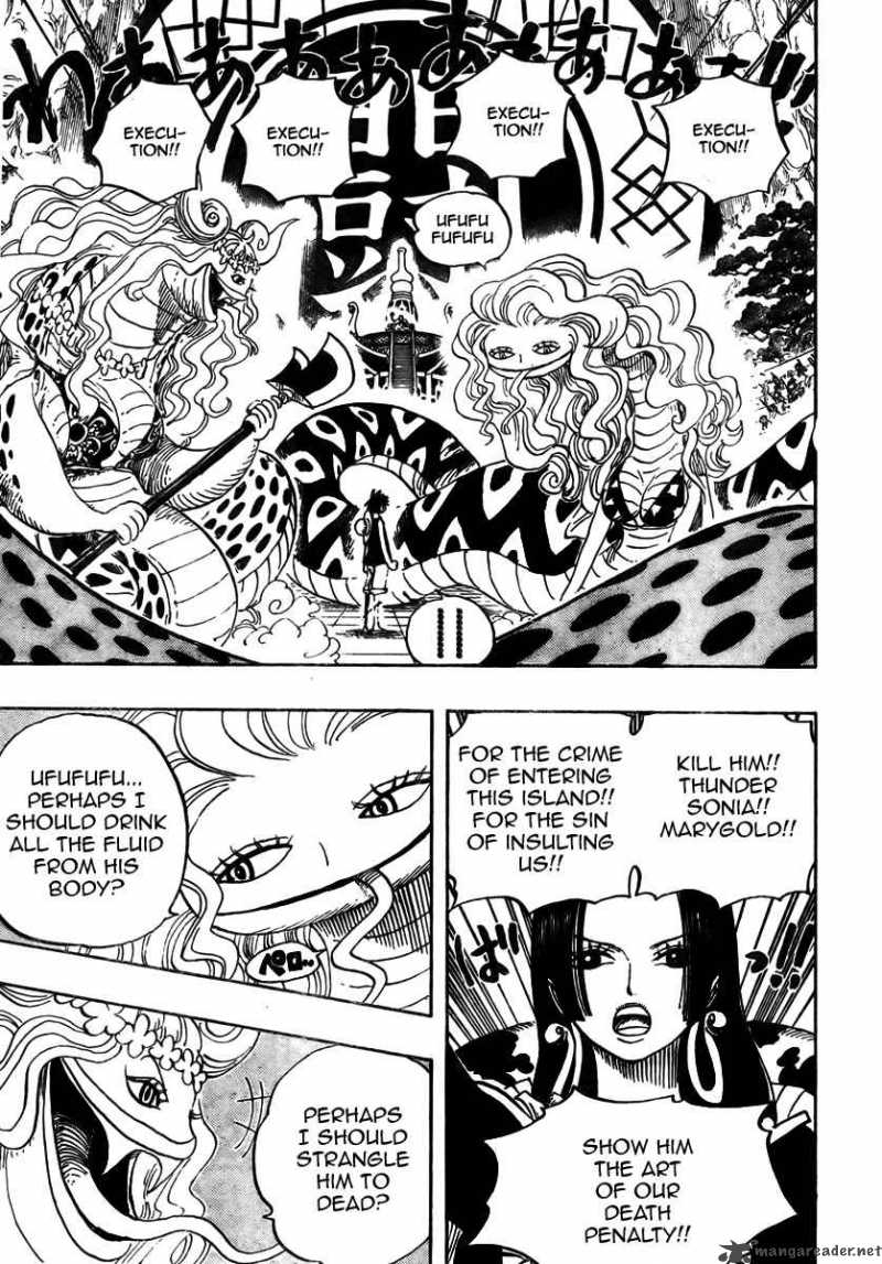 One Piece Chapter 519 - Page 3 in English