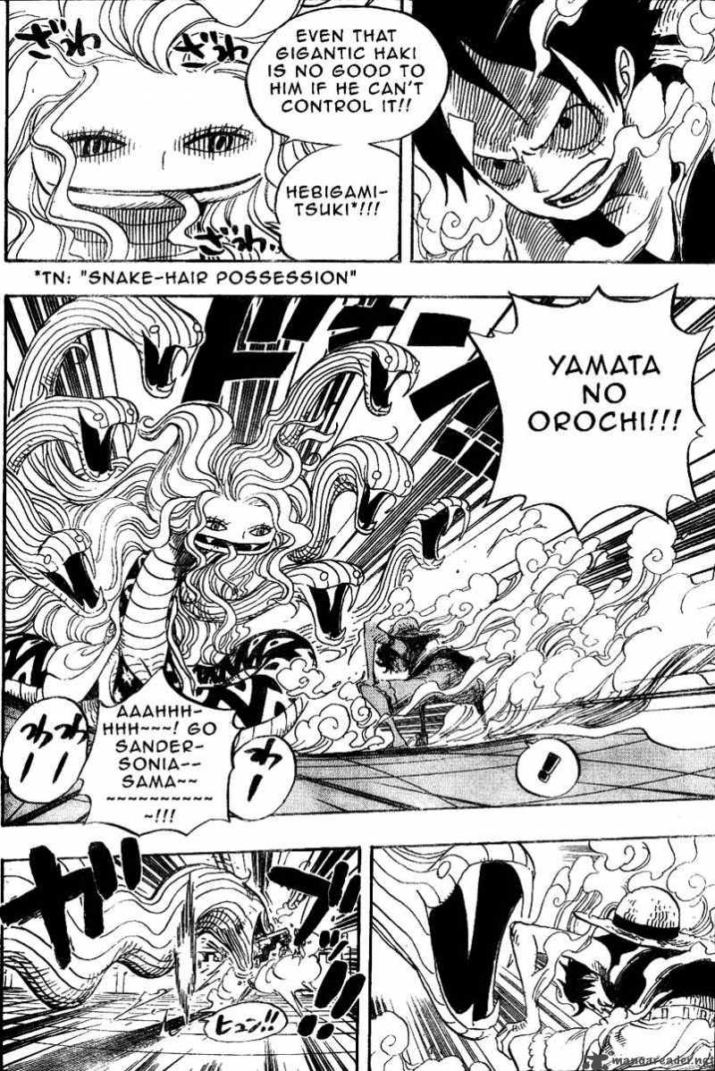 One Piece Chapter 520 - Page 4 in English