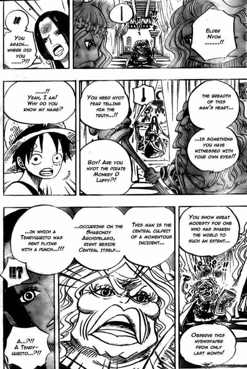 One Piece Chapter 521 - Page 10 in English