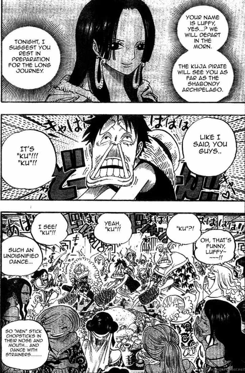 One Piece Chapter 522 - Page 4 in English